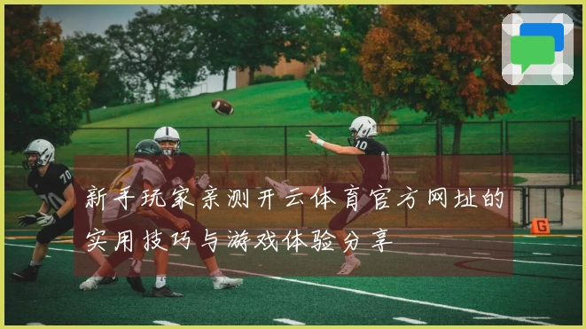 新手玩家亲测开云体育官方网址的实用技巧与游戏体验分享